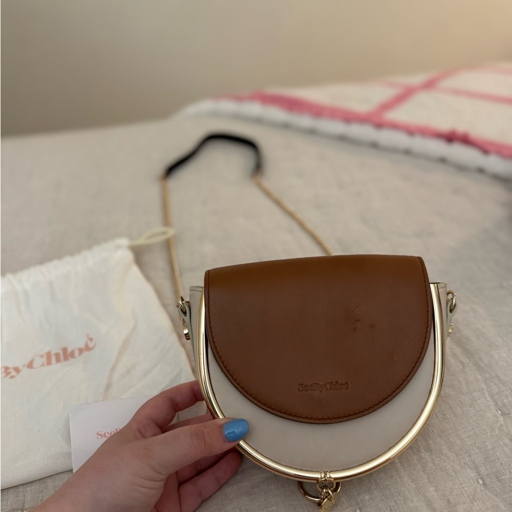 See By Chloé crossbody bag, gold hardware, multi color - Picture 3 of 14